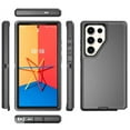 thumbnail image 4 of Samsung Galaxy S24 Ultra, Heavy Duty Defender Rugged Belt Clip Holster Case with Clip - Dark Blue/Blue, 4 of 5