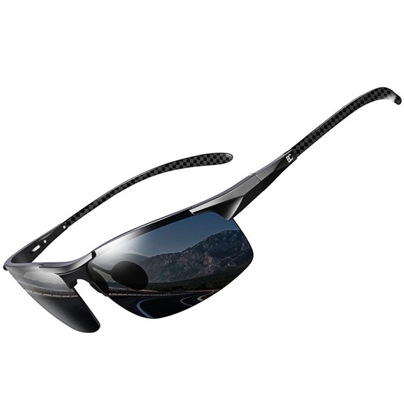 Gafas de sol BIRCEN Sport Polarized UV400 con montura de fibra de carbono