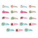 thumbnail image 1 of Fruit Quicksand Hair Clip 19Pcs Kids Hair Accessory Assorted Color Pet for Holding Hair, 1 of 2