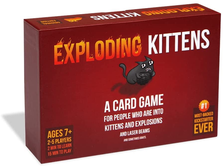 Family-Friendly Party Games Exploding Kittens Card Game Card Games For Teens 