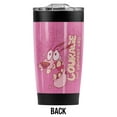 thumbnail image 2 of Courage The Cowardly Dog/Running Scared Stainless Steel Tumbler 20 oz Coffee Travel Mug/Cup, Vacuum Insulated & Double Wall with Leakproof Sliding Lid | Great for Hot Drinks and Cold Beverages, 2 of 7