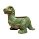 thumbnail image 5 of Maceta de dinosaurio, florero de cerámica, organizador de escritorio, macetero de animales para plantas de interior y exterior, balcón, hogar y jardín Estilo A, 5 of 9