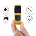 thumbnail image 4 of Teléfono Con Tapa, Reloj Despertador, Teclado Multifuncional, Teléfono Con Tapa, Duradero Para Niños Y Estudiantes, 4 of 7