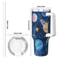 thumbnail image 4 of Daiia Planets And Stars1 Printed 40 oz Tumbler with Handle,Ice Bully Insulated Tumbler 2 in 1 Lid Insulated Water Bottle Stainless Steel Travel Coffee Mug, 4 of 8