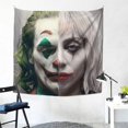 thumbnail image 2 of Joker Folie a Deux Horror Tapestry Luxury Wall Hanging Tapestries Decor For Bedroom Living Room Dormitory Mural Blanket 59x59in, 2 of 8