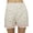 Off White, variant on Bimba Womens Off White Pajama Set Sleepwear Short Nightwear Polka Dot Print - 4