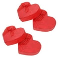 thumbnail image 4 of 4 Pcs Valentine's Day Heart-shaped Chocolate Boxes Creative Gift Packing Boxes, 4 of 8