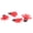 Red, variant on NestledNature 4pcs Fly Fishing Foam Strike Indicators Drift Hook Positioning Floats Bobbers,Drift Indicators,Fly Fishing Floats