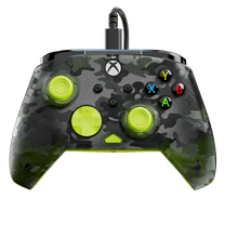 Turtle Beach Rematch Core Wired Gaming Controller (Ghost Black Camo/Yellow) for Xbox Series X|S, Xbox One & Windows 10/11 PC