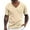 Beige, variant on Afdoent Mens T-Shirt Solid Color Jacquard Men Trendy Casual Versatile Business Sports Comfortable V Neck Short Sleeve T Shirt Soft Comfort Tee Shirts
