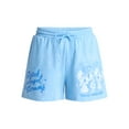 thumbnail image 5 of Disney Stitch Women’s Angel and Scrump Graphic Fleece Shorts, Sizes XXS-XXL, 5 of 5