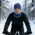 thumbnail image 5 of Two In One Winter Heating And Warming Accessory For Outdoors Unisex Hat And Scarf Thick Lined Knit Neck Gaiter, 5 of 5