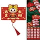 thumbnail image 5 of 2-4 sobres de regalo de cumpleaños con estampado en caliente creativo, paquete rojo Hongbao de Packung 2 piezas mayimx Sobres rojos de año nuevo, 5 of 9