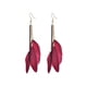 thumbnail image 1 of Pendientes de Borla Bohemios Jumpingount AP017046-05 Rojo 2 Piezas, 1 of 6