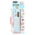 thumbnail image 3 of Clearance Sales karymi Back to School Straight Ruler Calculator Student Supplies Learning Stationery Ruler Mini Mini Electronic Gift Calculator, 3 of 6