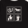 thumbnail image 4 of Inktastic Cowgirl Rodeo Horse Girl Girls Long Sleeve Toddler T-Shirt, 4 of 5