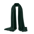 thumbnail image 2 of HuangHuanChen Chiffon Scarf for Women Soft Solid Color Shawl Muslim Hijab Lightweight Breathable Fashion Scarves Sun-proof Shawls Wrap Scarf for Women, 2 of 3