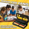 thumbnail image 3 of Estuche para lápices con relleno de Pokémon Pikachu y set de papelería para niños, 3 of 6