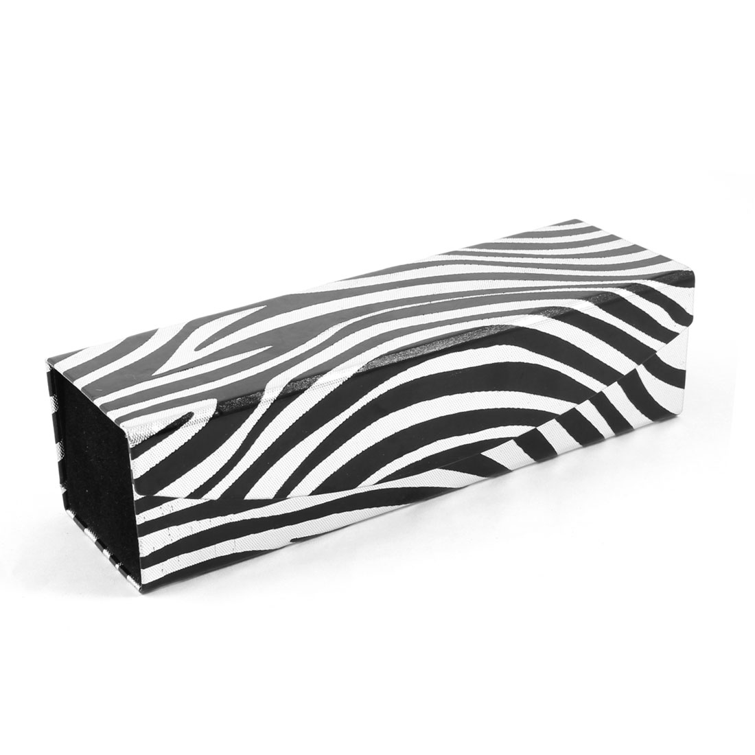 Leaves Umbrella Rain Weather Drip Glasses Case Eyeglasses Clam Shell Holder Storage Box