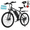 Black, variant on VIPDRIVE Electric Bike for Adults, 26'' 750W Peak Ebike, 48V 7.8AH Removable Battery，Up to 40 Miles 20MPH Electric Mountain Bike，Front Fork Suspension，UL2849