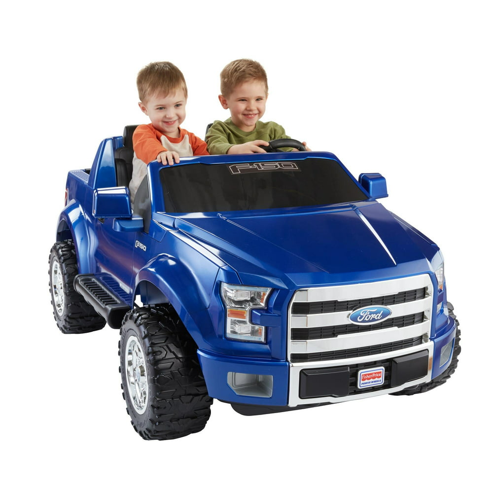 Power Wheels Ford F-150 12-V Battery-Powered Ride-On Vehicle, Blue