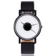 thumbnail image 1 of Reloj de cuarzo para mujer, relojes para mujer vansvar Reloj de pulsera analógico con correa de cuero de cuarzo informal para mujer, 1 of 2