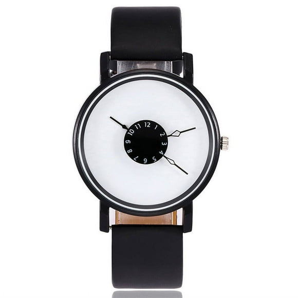 EGNMCR Women's Quartz Watch vansvar Women's Casual Quartz Leather Newv Strap Watch Analog Wrist Watch watch