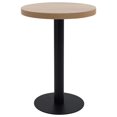 thumbnail image 1 of Mesa bistró VidaXL, MDF, 60 cm, color marrón claro, forma redonda, 1 of 5