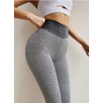 thumbnail image 3 of Butt Lift Yoga Pants Ruched Butt Leggings Butt Lift Textured Booty Lifting Anti-Cellulite Leggings, 3 of 9