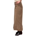 thumbnail image 4 of Baby'O Women's Corduroy Ruffled Bottom Midi Prairie Skirt, 4 of 8