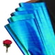 thumbnail image 1 of Uxcell Papel de Envoltura para Flores, Embalaje de Ramo de Plástico Iridiscente Doble Cara, Impermeable, Florista Negro, 1 of 7