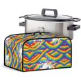 thumbnail image 1 of Slow Cooker Dust Cover Dust Cover for Slow Cooker Pot Shield Your Kitchen Appliances with Mesh Pocket and Handy Handle Keep Your Kitchen Appliances Clean, 1 of 1