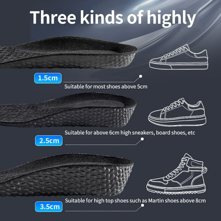 Height Increase Insoles for Feet EVA Memory Foam Shoes Pad
