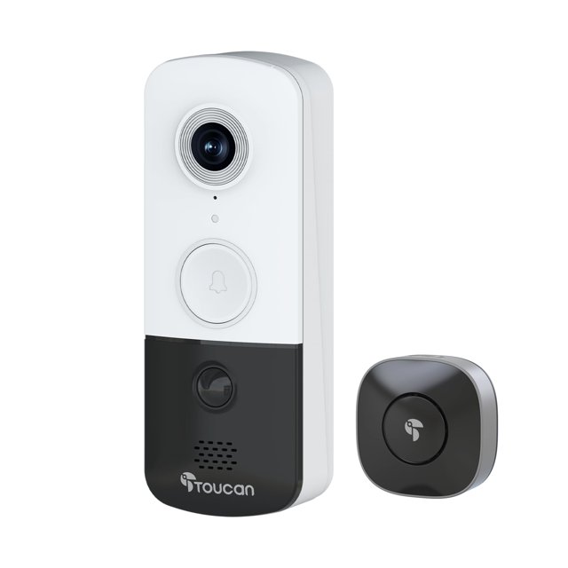 Cámara de timbre TOUCAN Video 2K FHD 180º WiFi Visión Nocturna