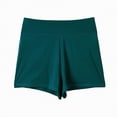 thumbnail image 5 of HCNTES Women's 3" High Waisted Swim Board Shorts UPF50+ Quick Dry Swimsuit Bikini Bottoms with Liner(Green,XXL), 5 of 6