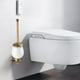 thumbnail image 4 of Portaescobillas de baño vintage con taza de cerámica extraíble, construcción de latón a prueba de óxido que garantiza durabilidad y elegancia para su espacio de baño, 4 of 6