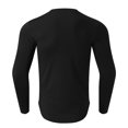 thumbnail image 6 of Gephdiin Compression Shirt Men Workout Shirts for Men Fitness Sports Quick Frying Long Sleeve T Shirt Tight Elastic Bottoming Top Mens Shirts Mens T-Shirts Polyester Black M, 6 of 6