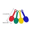 thumbnail image 2 of Miangastore Jouets de Plage en Plastique pour Enfants avec Pelles à Sable à Manche Court Couleurs Assorties Favorisent la Capacité Pratique 8 Pcs, 2 of 8