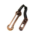 thumbnail image 1 of Riwesomey Cerradura de cadena de puerta, pestillo de seguridad de ventana de acero inoxidable, antideslizante, para el hogar, Hotel, balcón, accesorio de Artesanía Bronce rojo Riwesomey TO010328-02B, 1 of 6