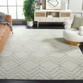 thumbnail image 2 of SAFAVIEH Adirondack Caitriona Geometric Squares Area Rug, Ivory/Sage, 8' x 10', 2 of 14