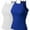 2PACK - White/Royal Blue, variant on Made by Olivia Women's Basic High Halter Neck Sleeveless Ribbed Racerback Tank Top