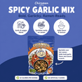 thumbnail image 6 of Chiramen Spicy Garlic Ramen Toppings Mix, Dried Vegetables, Fried Garlic, Egg Bits, Plant-Based Beef Cubes & Shiitake Mushrooms, 6 of 8