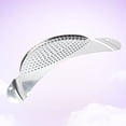 thumbnail image 3 of Stainless Steel Pan Pot Drainer Spaghetti Pasta Strainer Easy Draining Kitchen Tool (Silver), 3 of 9