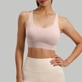 thumbnail image 4 of Livrdious Sports Bras for Women Lightweight Breathable Cross Back Medium Support Padded Push Up Sport Bra comfy for Fitness Workout Yoga and Everyday Wear, 4 of 4
