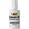 BIC Wite-Out Cover-it Correction Fluid, 1 Dozen (Quantity)