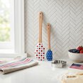 thumbnail image 4 of Cook with Color 3-Piece Patriotic Spatula and Uncle Sam Hat Cookie Cutter Set, All Stars, 4 of 5