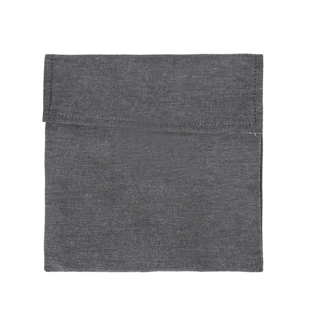 Contenedor de Tela, Bolsa de Almacenamiento , Bolsa de Sándwich Multifuncional Reutilizable Sin BPA, Bolsa de Almacenamiento de Aperitivos, B Gris Gloria Lavable