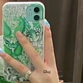 thumbnail image 4 of Clmj cool Y2K girl phone case for iPhone 11 13 mini 12 Pro 14 15 plus XR X XS Max 7 8 se 2020 silicone phone cover iPhone case, 4 of 5