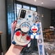 thumbnail image 1 of Funda De Teléfono De Lujo Para OPPO A54 A16 A15 A15s A3s A5s A7 A11k A12 A12e A31 Realme C1 3D Bluray Cámara Doraemon Carcasa Con Soporte De Ajustable Cordón Crossbody Suave TPU Cubierta Trasera, 1 of 4