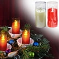 thumbnail image 1 of Vaidha Led Simulation Glass Electronic Candle Red Festive Home Candle Romantic Wedding Decoration, 1 of 2